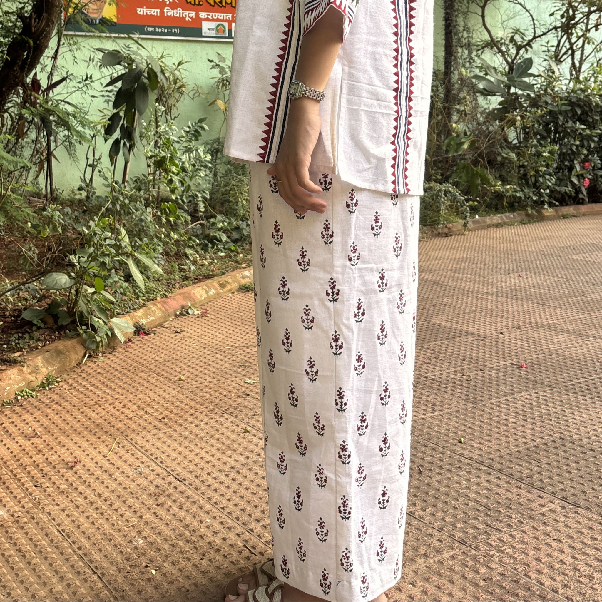 Elegant white cocktail outfit with floral embroidery, perfect for special occasions and events in Dubai